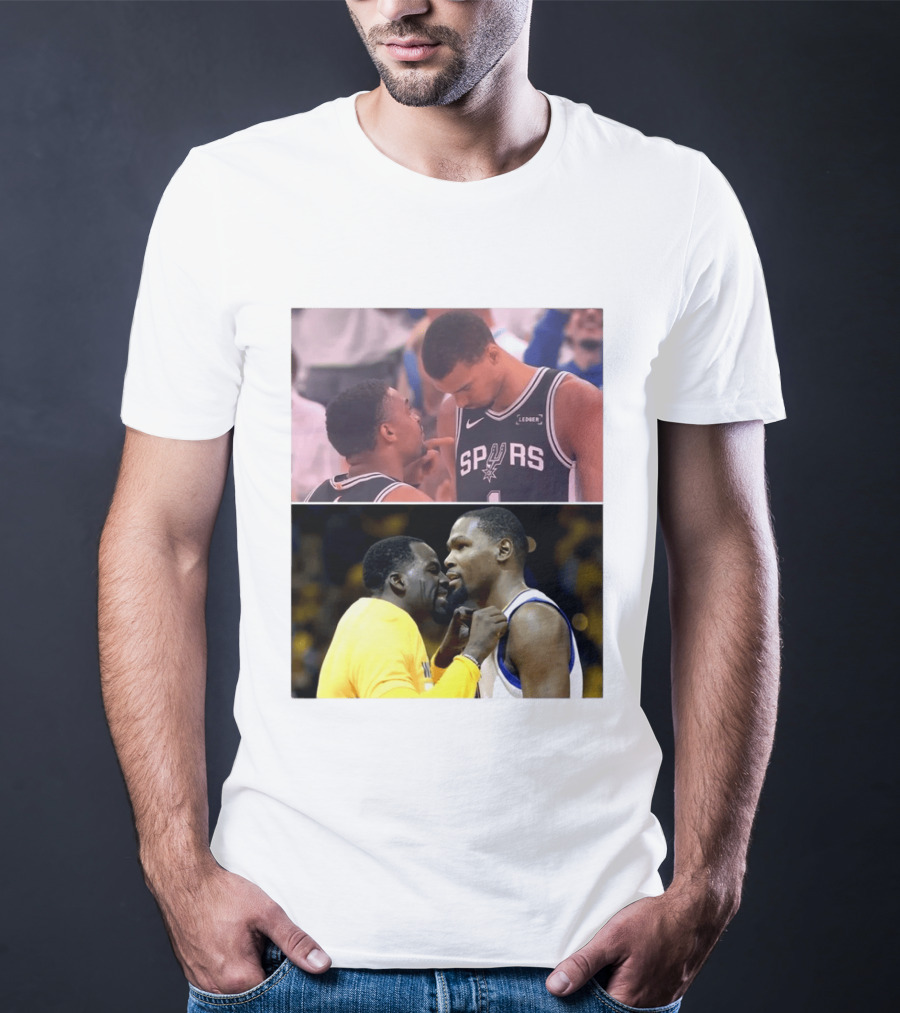 Wemby Keldon Johnson Spurs Draymond Meme Recreation T-Shirt