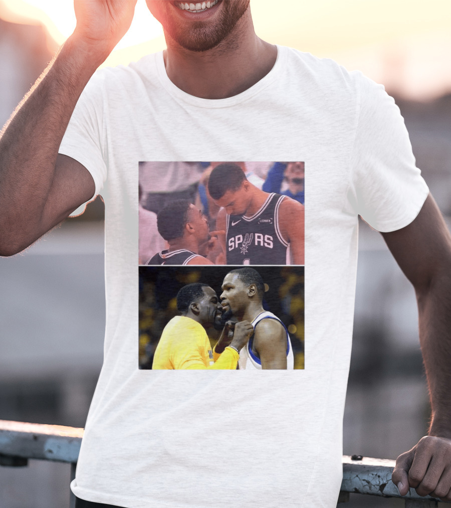 Wemby Keldon Johnson Spurs Draymond Meme Recreation T-Shirt