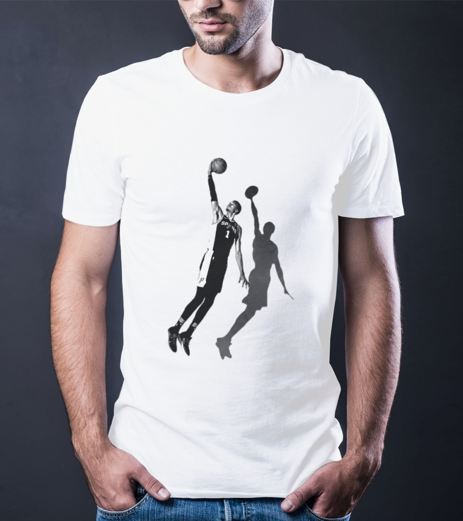 Premiun Wemby And The Nuns Spurs Basketball Iconic Dunk T-Shirt