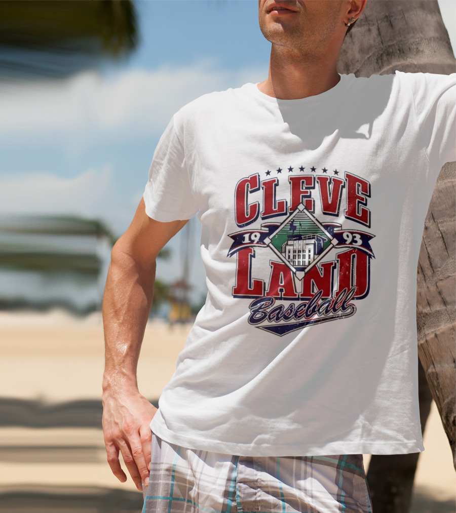 Cleve Land 1993 Baseball Vintage Collectible T-Shirt