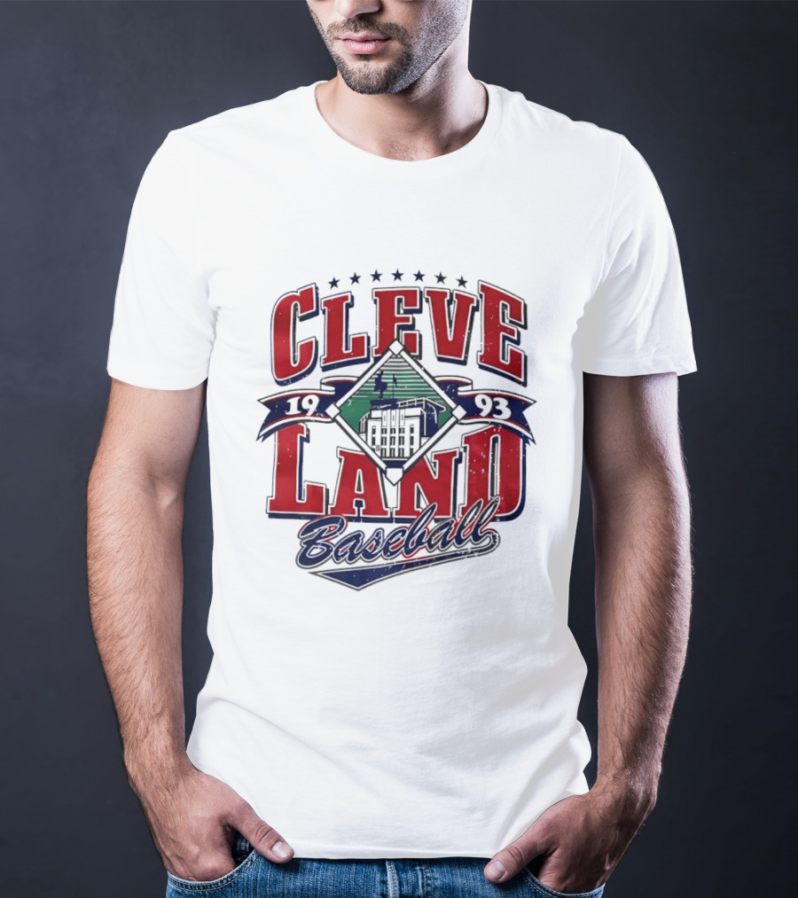 Cleve Land 1993 Baseball Vintage Collectible T-Shirt