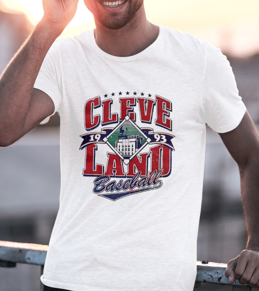 Cleve Land 1993 Baseball Vintage Collectible T-Shirt
