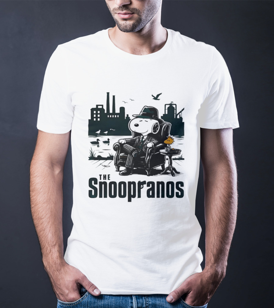 The Snoopranos Snoopy Woodstock Peanuts Mafia T-Shirt