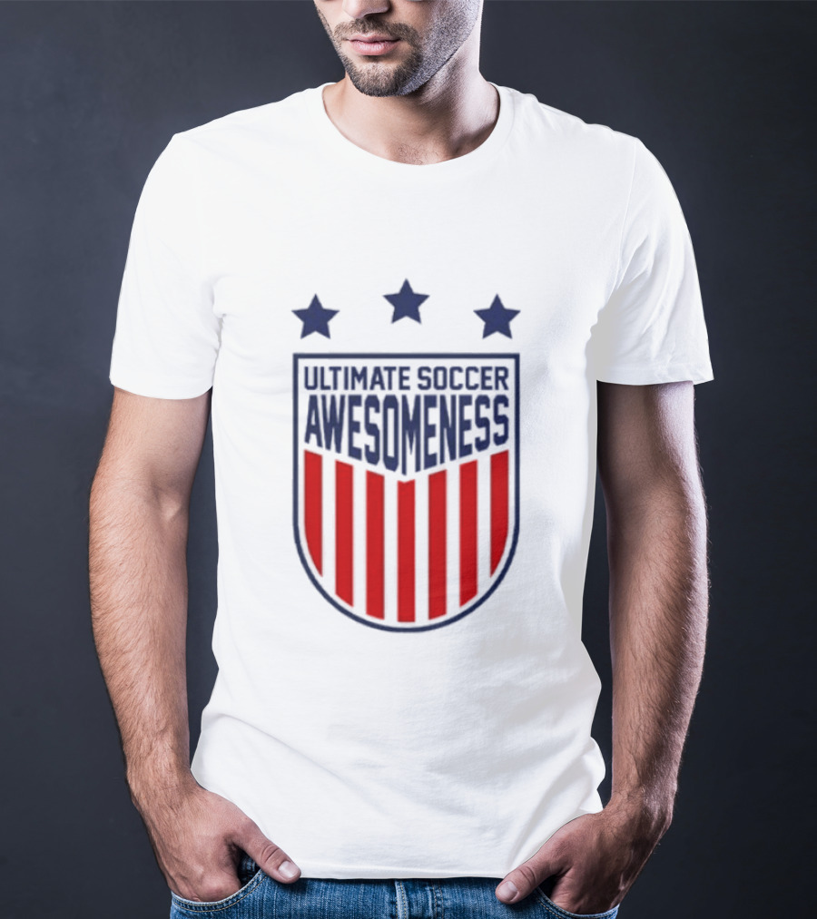 Ultimate Soccer Awesomeness Stars Stripes T-Shirt
