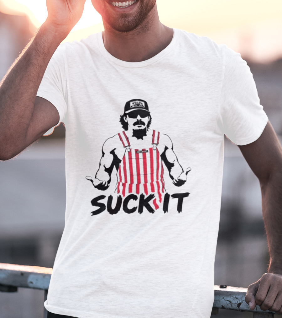 Wheeler Walker Jr Suck It Outlaw Country Music Dirty Comedian T-Shirt