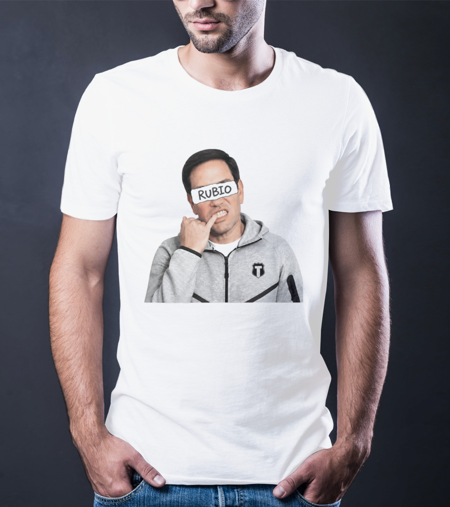 Rubio Parody Finger Gesture T-Shirt