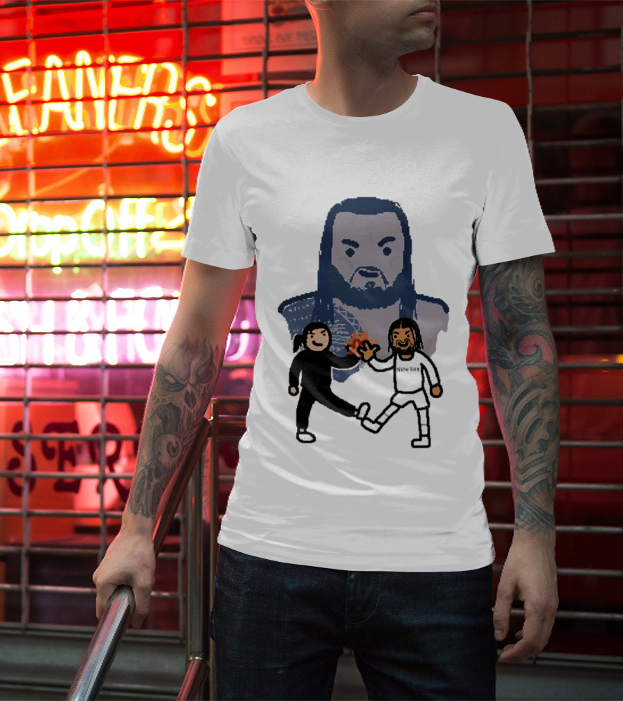 New York Knicks Acknowledge Me NBA Paint T-Shirt