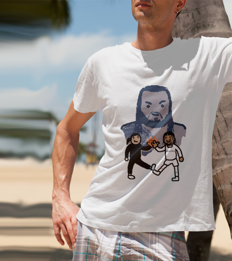New York Knicks Acknowledge Me NBA Paint T-Shirt