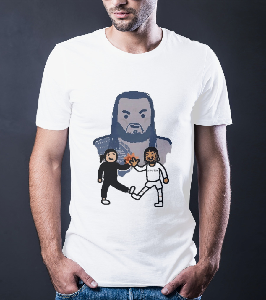 New York Knicks Acknowledge Me NBA Paint T-Shirt