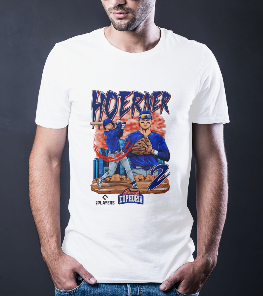 Nico Hoerner Chicago Cubs Euphoria The Players 2 Major League Baseball T-Shirt