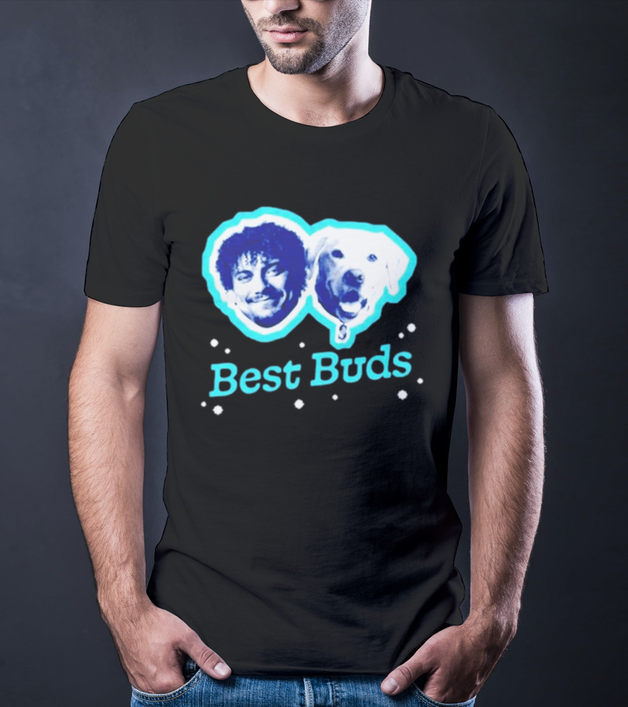 Best Buds Human And Dog Friendship T-Shirt