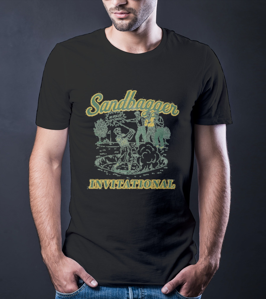 Sandbagger Invitational Golf Scene T-Shirt