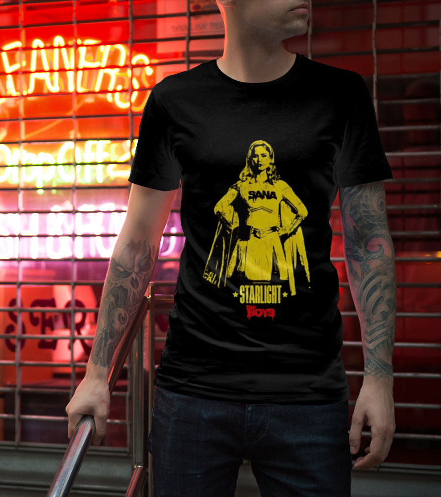Sana Starlight The Boys Graffiti T-Shirt
