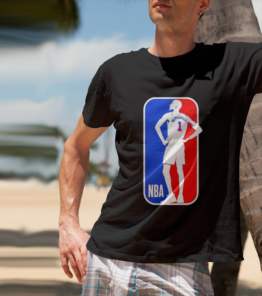 NBA Victor Wembanyama Number 1 Player T-Shirt