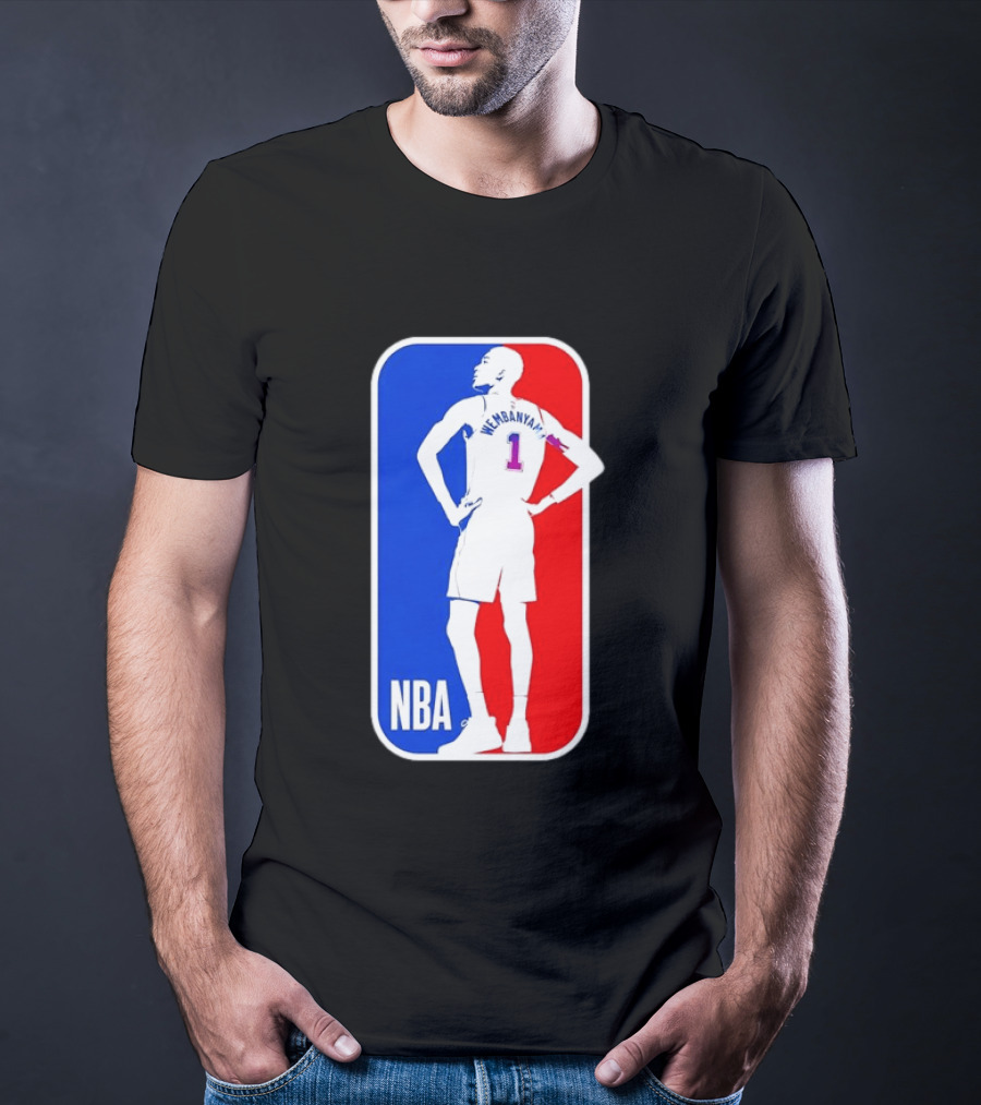 NBA Victor Wembanyama Number 1 Player T-Shirt