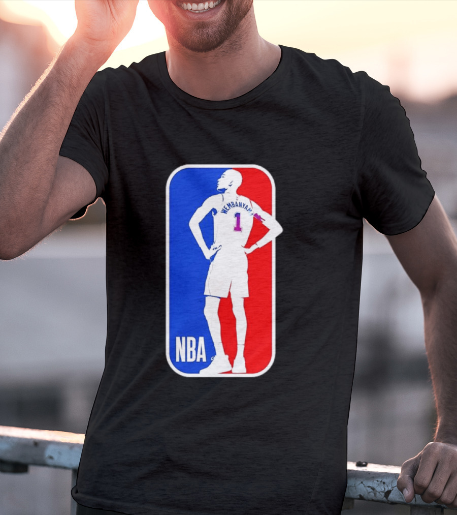 NBA Victor Wembanyama Number 1 Player T-Shirt
