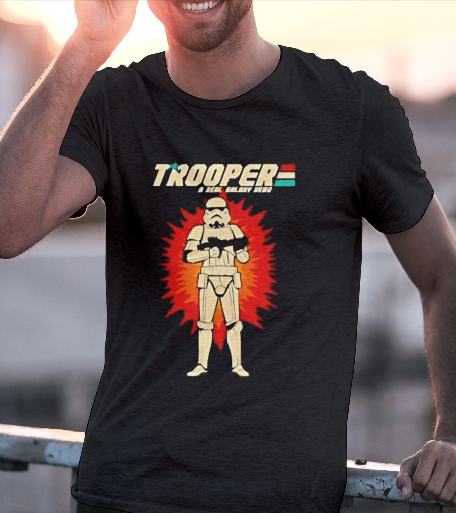 Stormtrooper X GI Joe Galaxy Hero Trooper Star Wars T-Shirt