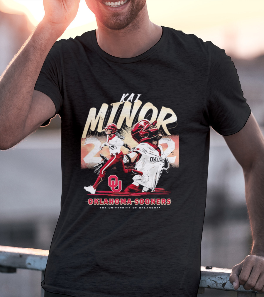Kai Minor 2022 Oklahoma Sooners NCAA Softball The University Of Oklahoma T-Shirt