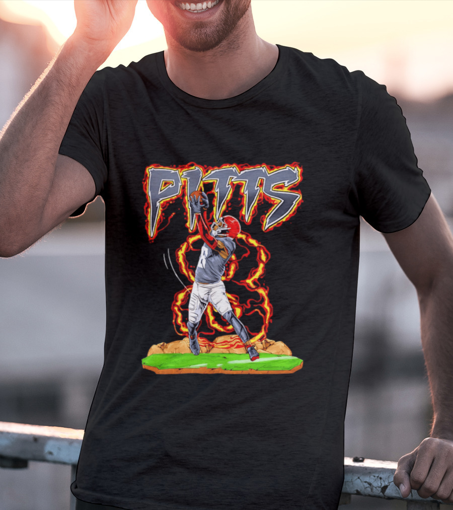 Atlanta Falcons Kyle Pitts Dynamic Catch T-Shirt