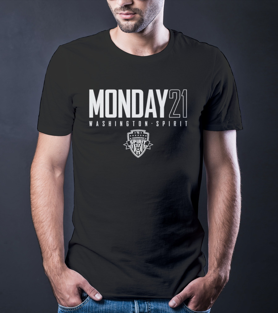 Monday 21 Washington Spirit Soccer Club Crest T-Shirt