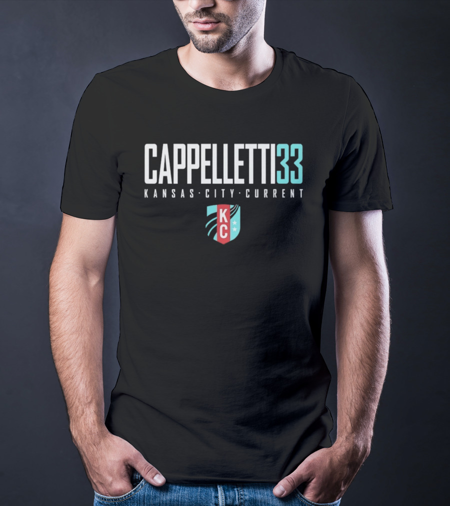 Cappelletti 33 Kansas City Current KC T-Shirt
