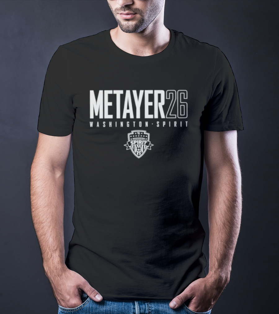 Metayer 26 Washington Spirit NWSL Official Teamwear T-Shirt