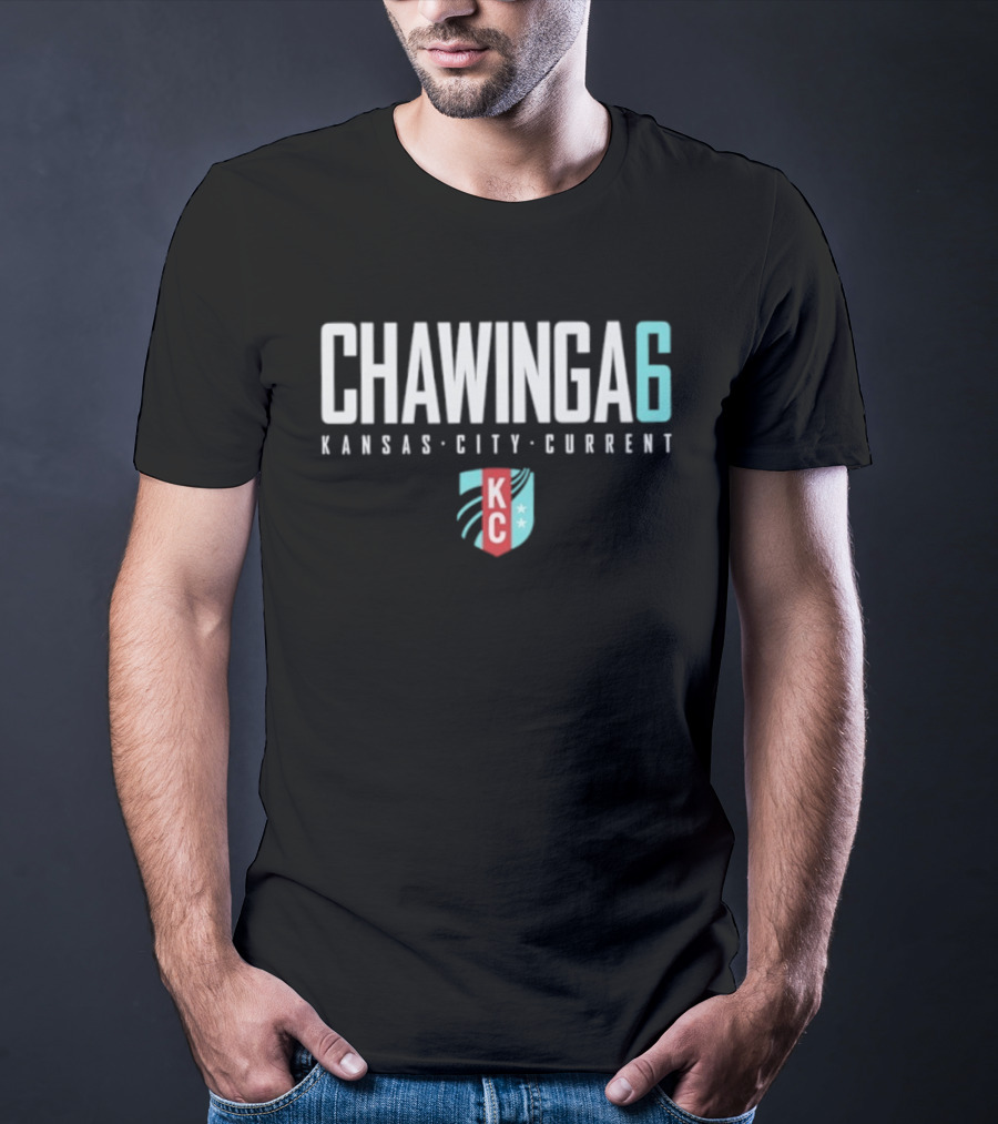 Chawinga 6 Kansas City Current NWSL KC T-Shirt