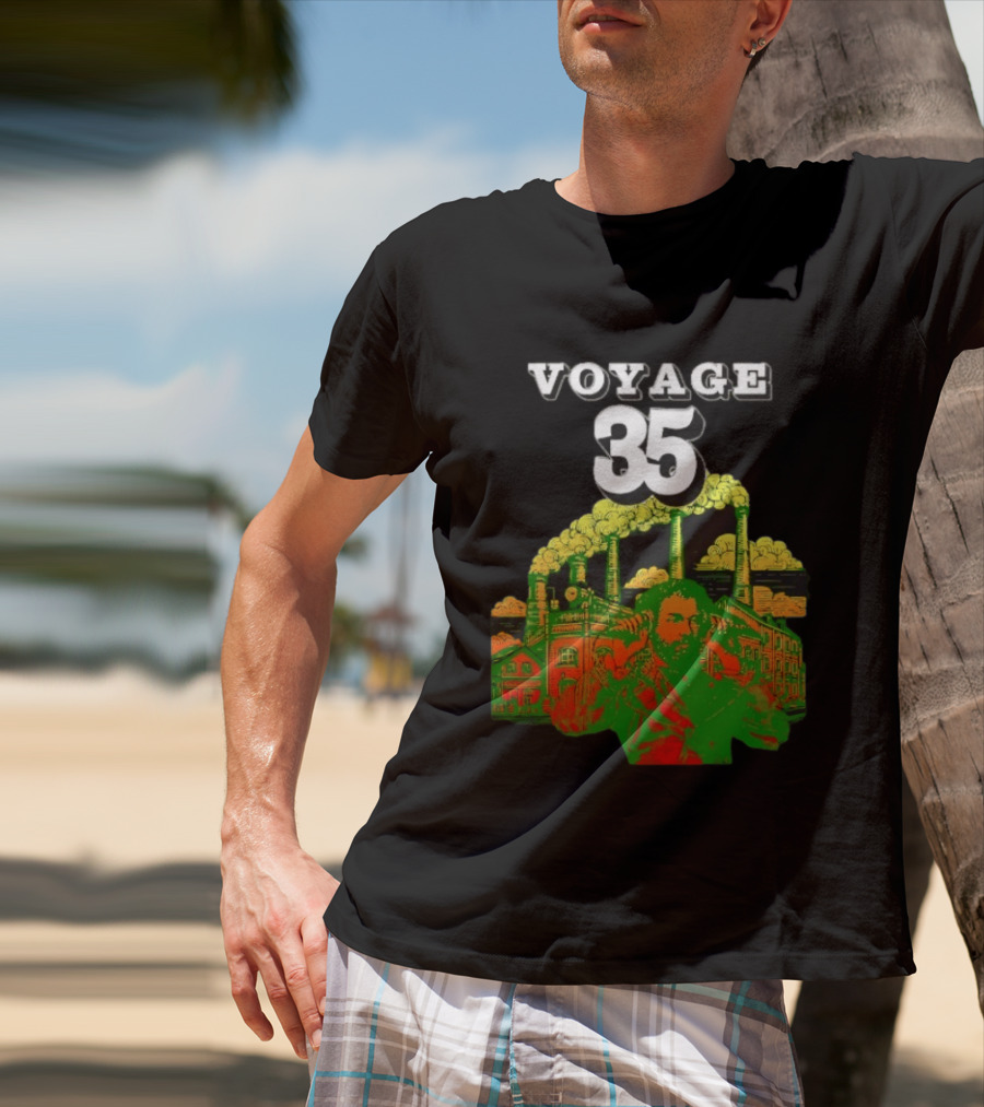 Voyage 35 Nostalgia Factory Vintage Industrial T-Shirt