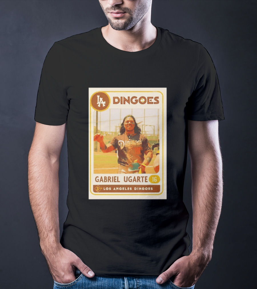 Los Angeles Dingoes Gabriel Ugarte 16 Player Card T-Shirt