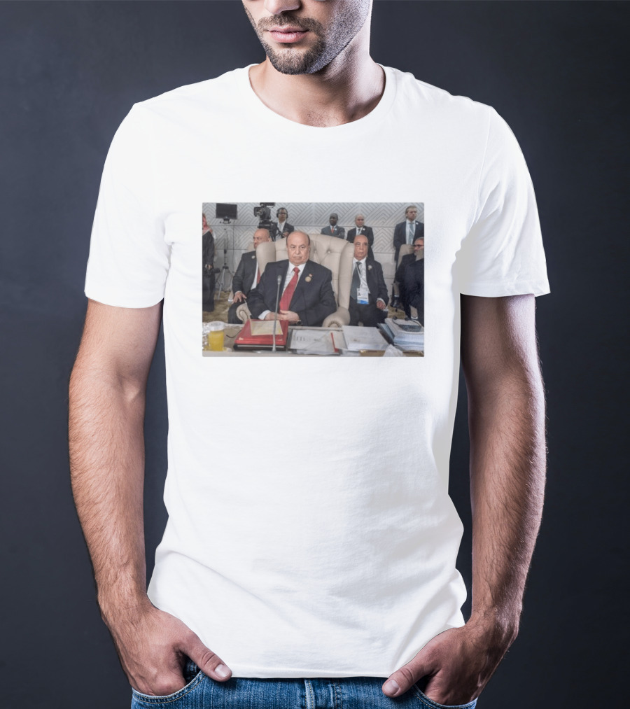 Abdu Rabbu Mansour Hadi Exiled Ex President Of Yemen Dies At 80 T-Shirt