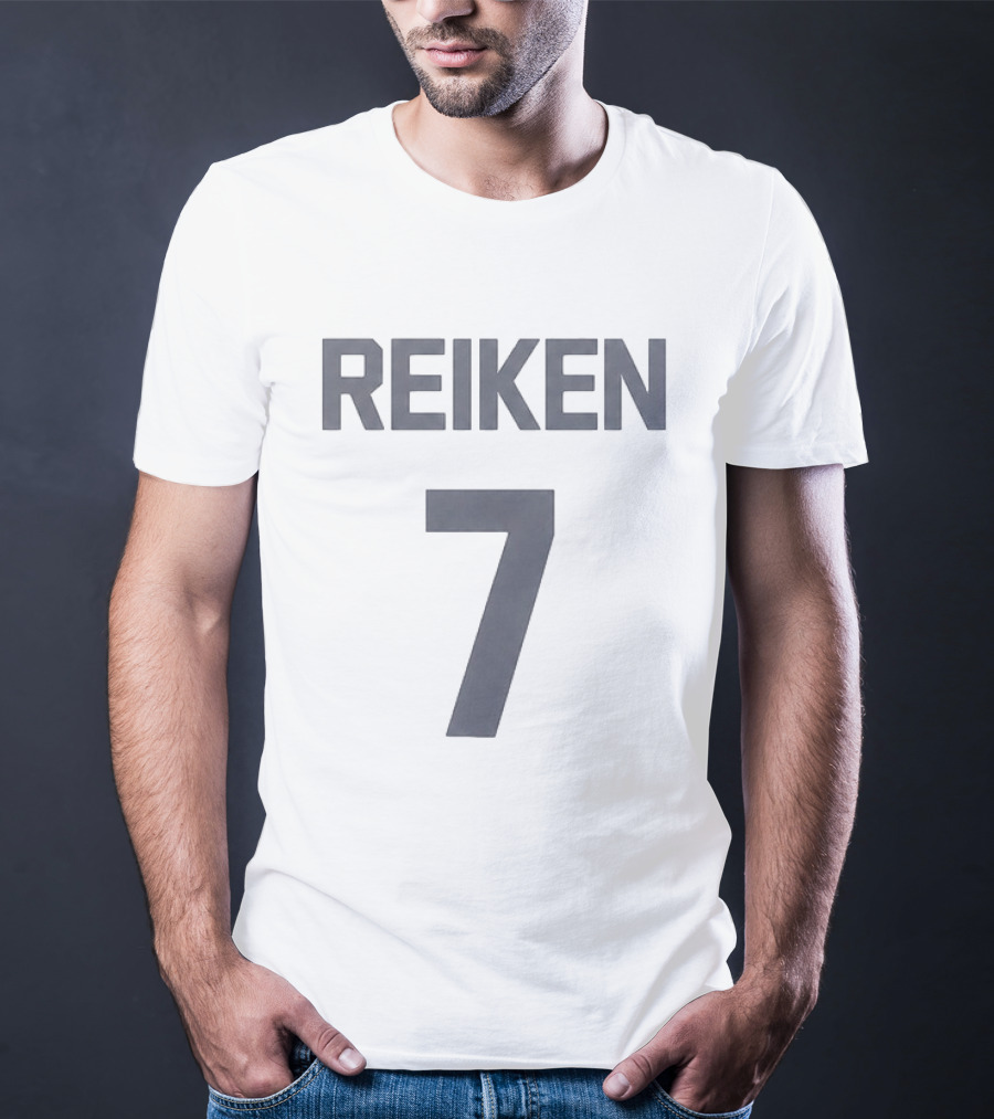 Reiken 7 Japan White Gold Basketball Jersey T-Shirt