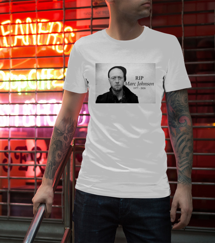 RIP Marc Johnson 1977 2026 Memorial T-Shirt