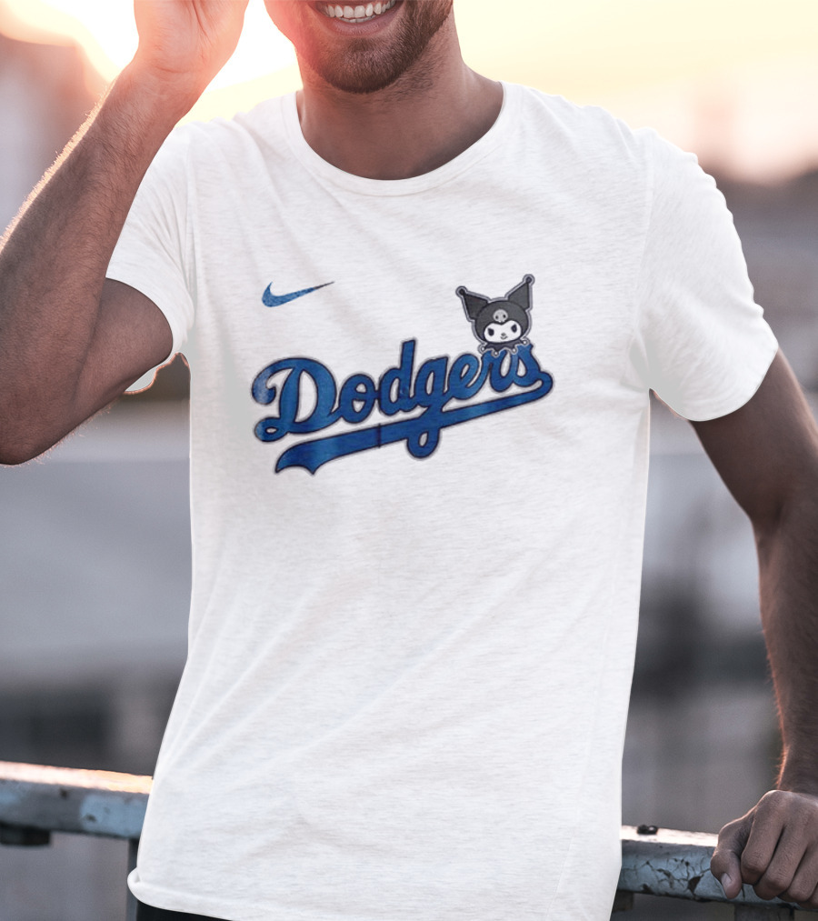 Nike Los Angeles Dodgers Kuromi Collaboration T-Shirt
