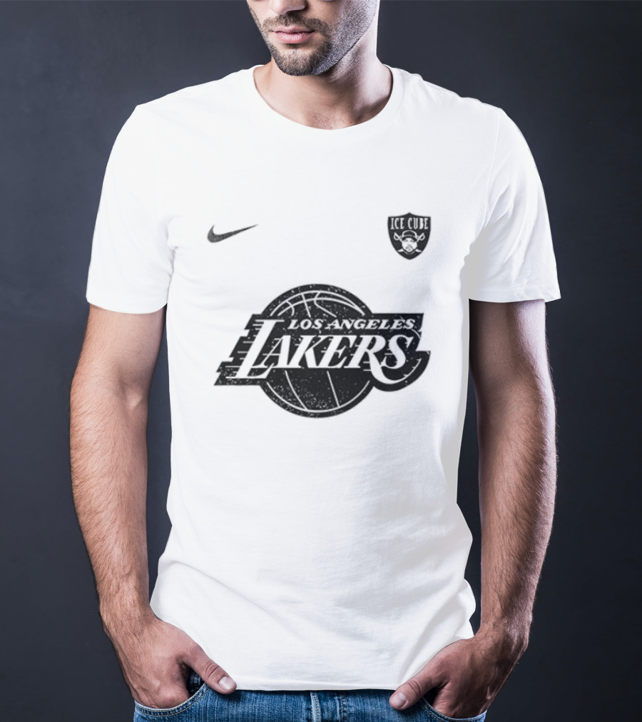 Los Angeles Lakers Ice Cube Truth To Power Four Decades Of Attitude Tour Nike Collaboration T-Shirt