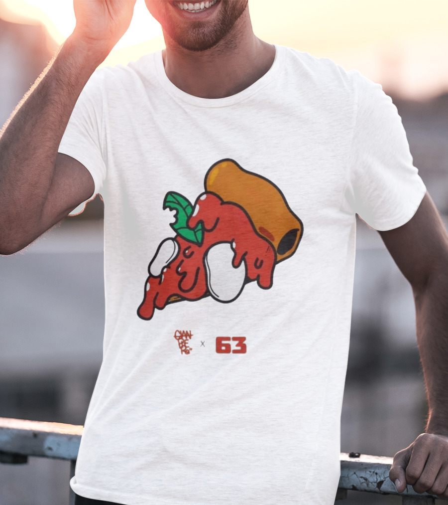 Francesco Bagnaia Ello 2026 X 63 Pizza T-Shirt