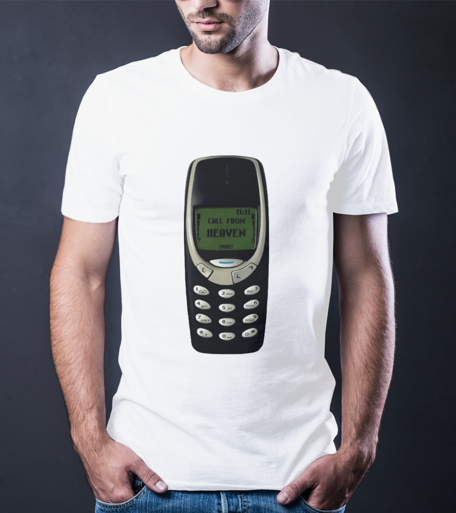 11:11 Call From Heaven Spirit Vintage Phone T-Shirt