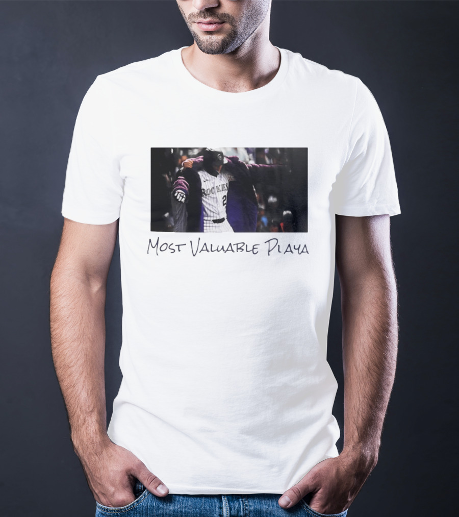 Rockies Most Valuable Playa Baseball T-Shirt