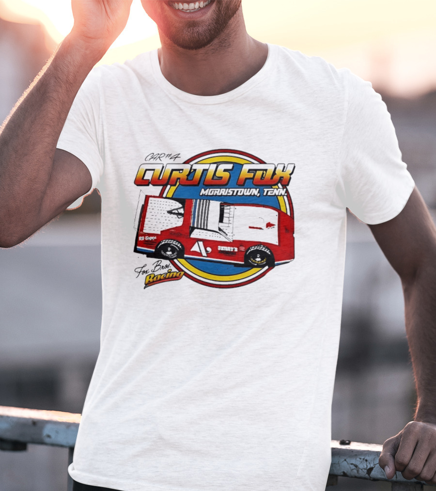Curtis Fox Morristown Tennessee Fox Bros Racing Car No 4 T-Shirt
