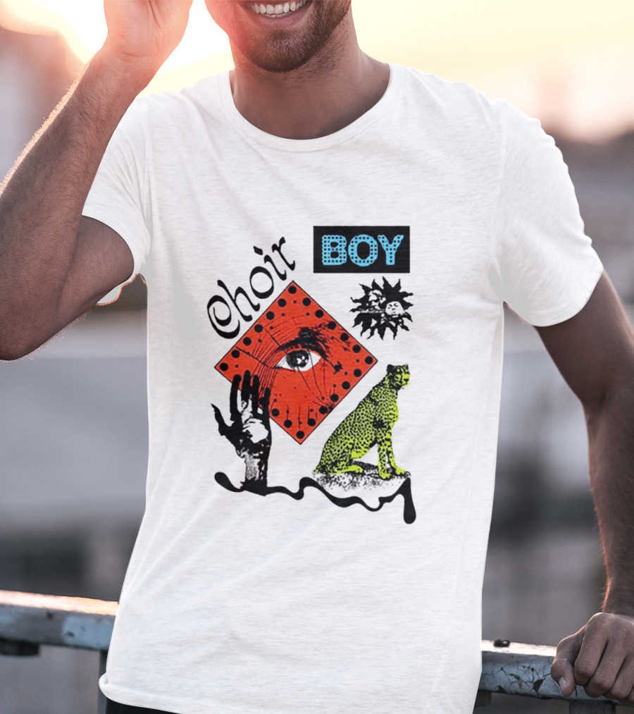 Choir Boy Eye Sun Cheetah Mystical T-Shirt