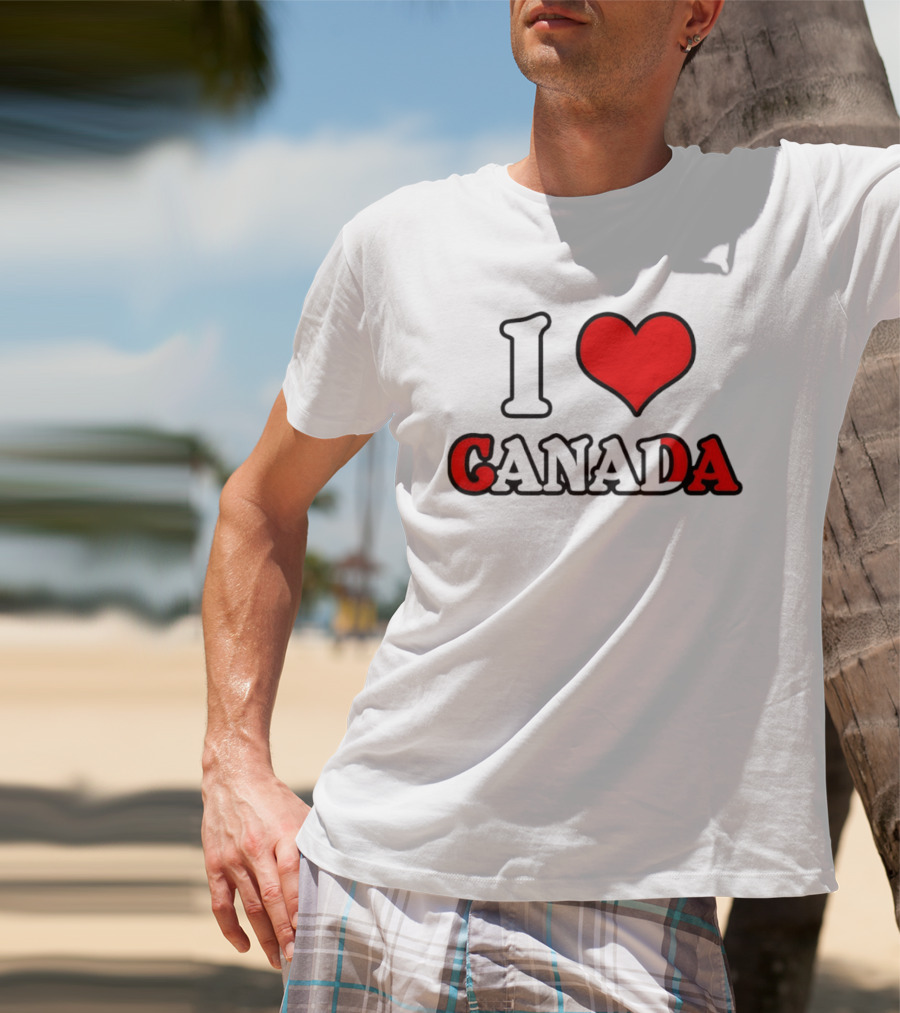 I Heart Canada Love T-Shirt