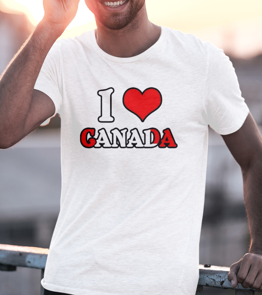 I Heart Canada Love T-Shirt