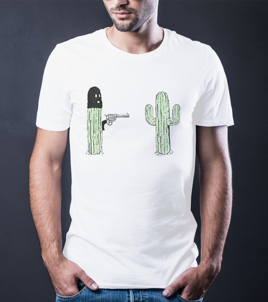 Phil Miller The Last Man On Earth Stick'em Up Cactus Duel T-Shirt