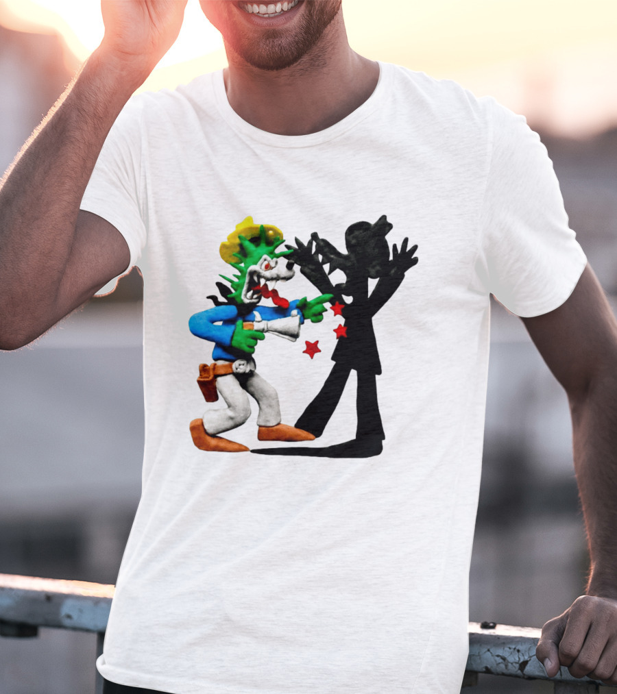 Spooky Woods Backstabber Cartoon Forest Duel T-Shirt