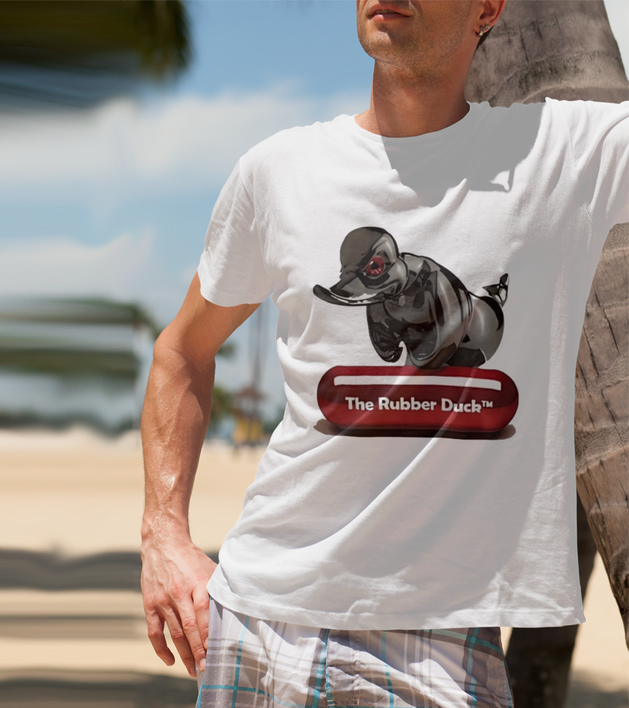 The Rubber Duck Black Chrome Collectible T-Shirt