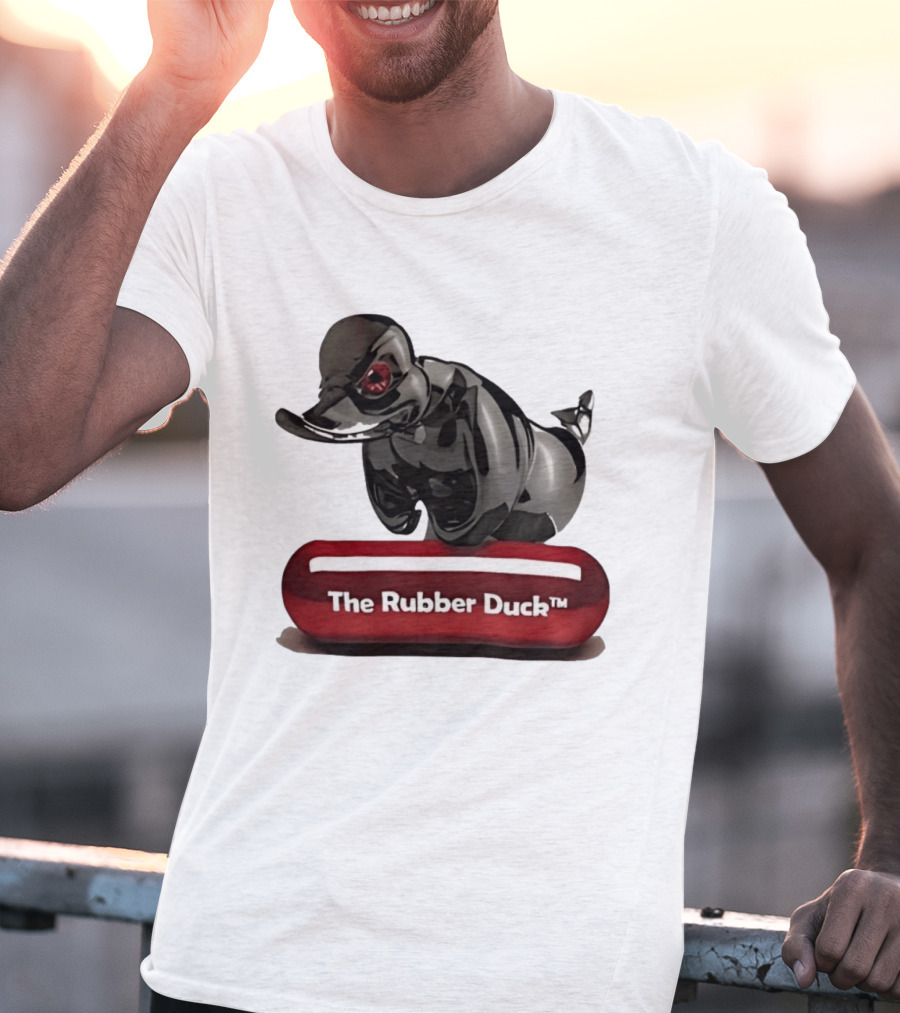 The Rubber Duck Black Chrome Collectible T-Shirt