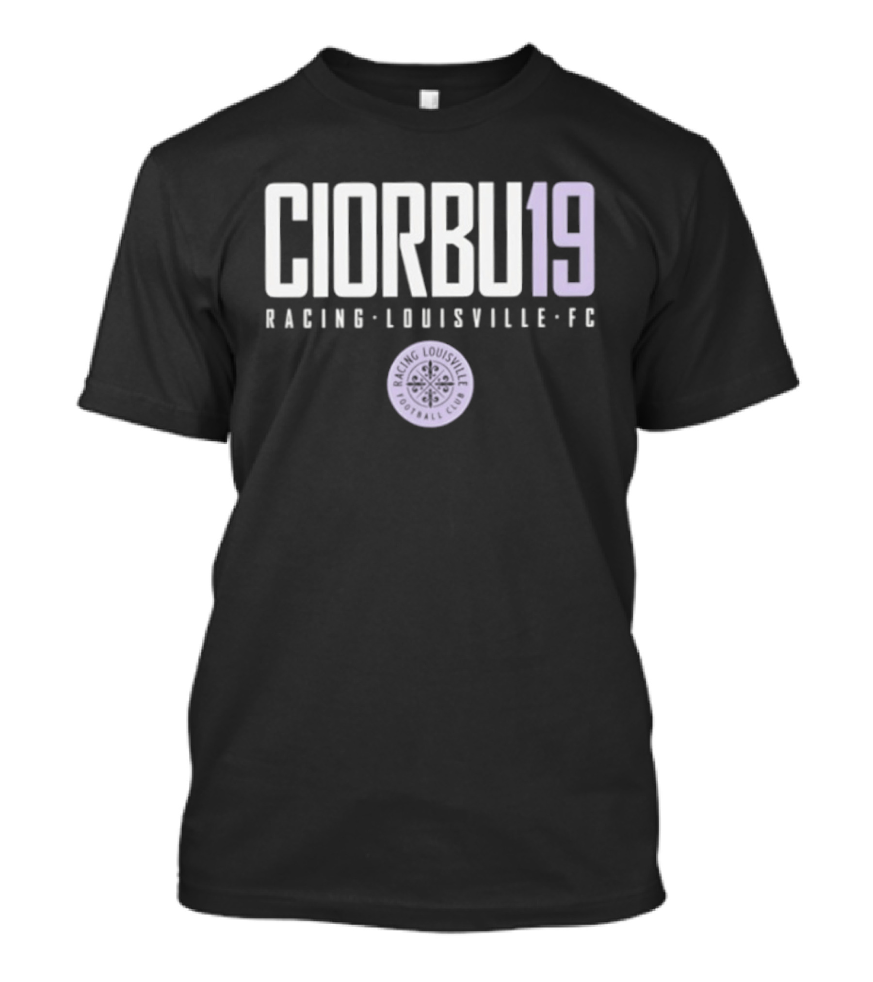 Ciorbu 19 Racing Louisville FC NWSL Avery Name And Number T-Shirt