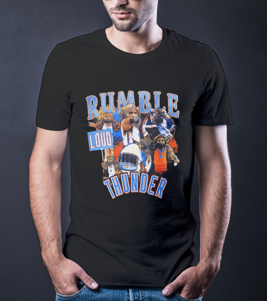 Rumble Loud Thunder Oklahoma City Crossroads T-Shirt