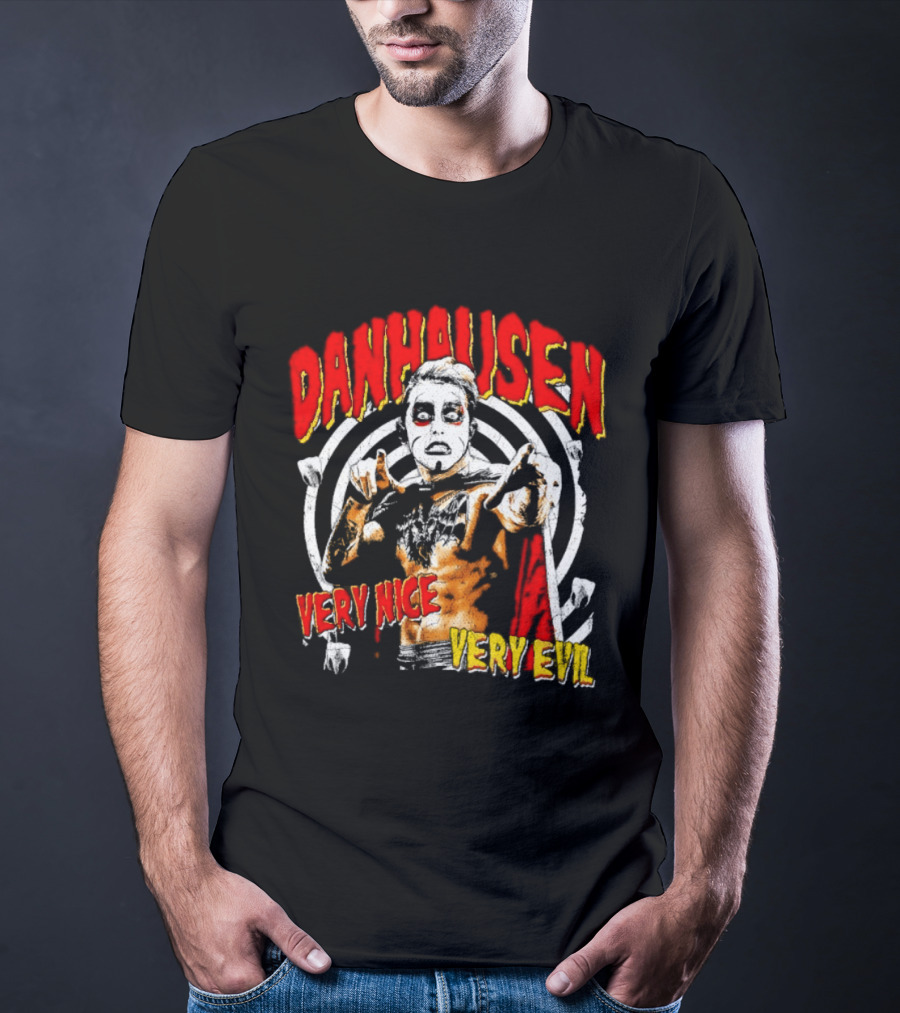 Danhausen Very Nice Very Evil Professional Wrestling T-Shirt