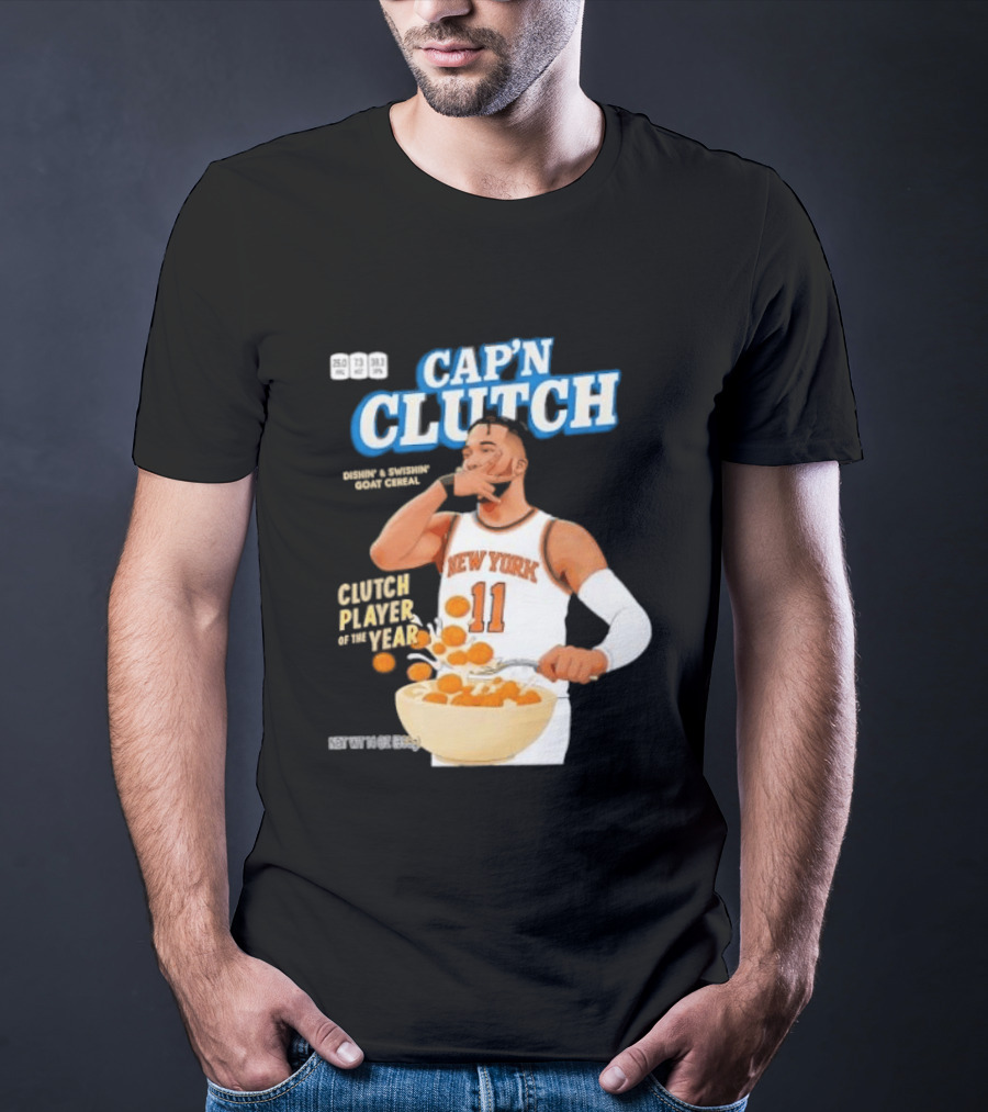 Cap'n Clutch New York Eleven Clutch Player Of The Year T-Shirt