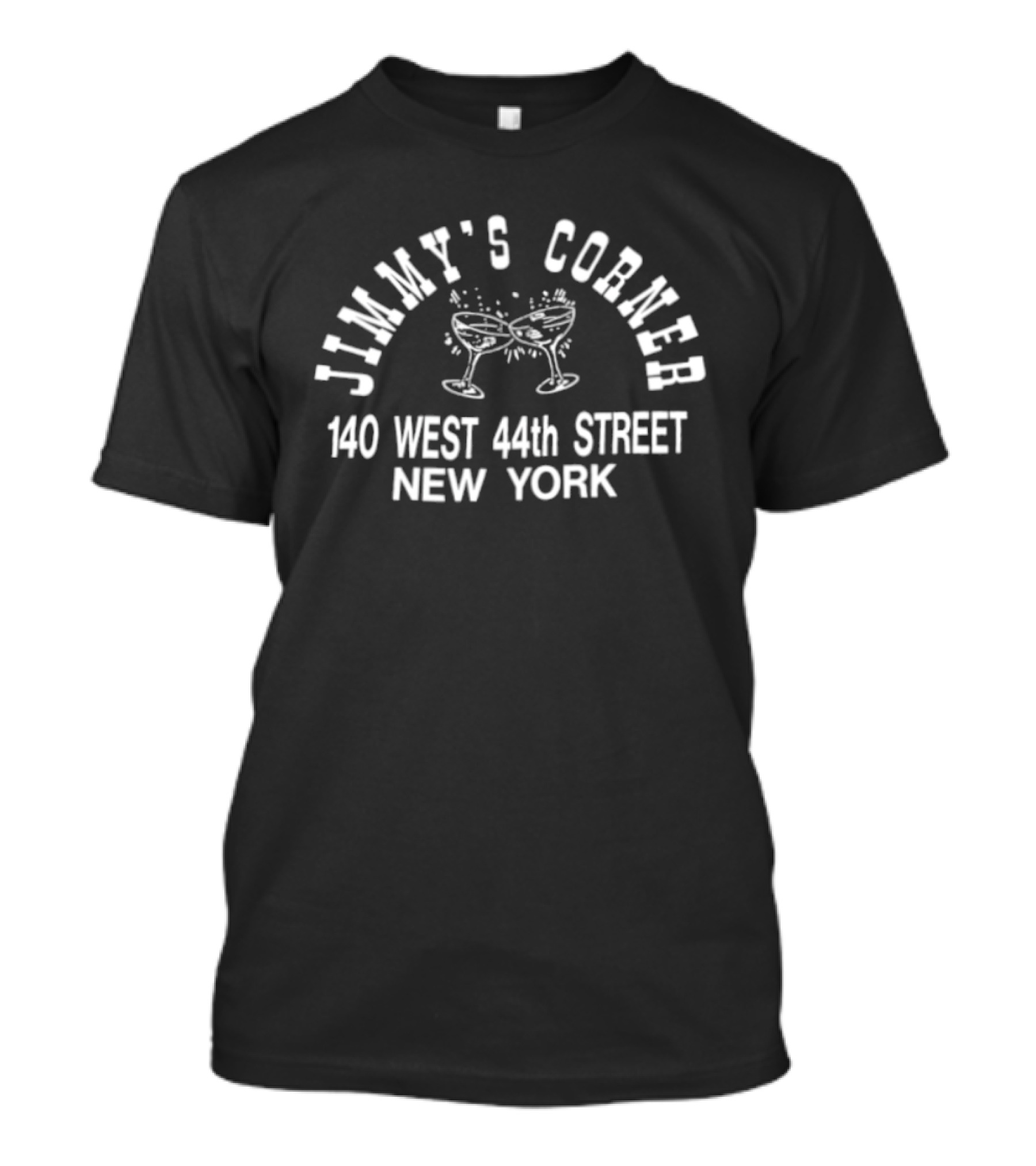 Jimmy's Corner 140 West 44th Street New York Celebratory Glasses T-Shirt